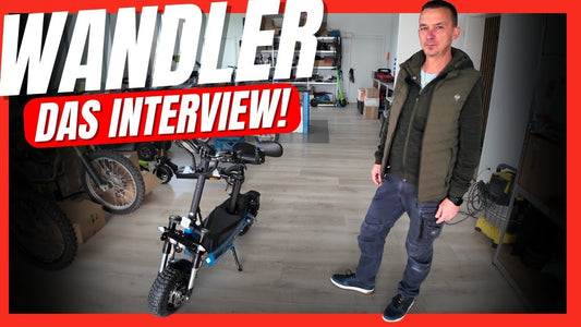 Ein Blick hinter die Kulissen von WANDLER Elektroroller - spannende Einblicke in die Entwicklung und Zukunft des innovativen Allrad-E-Scooters.