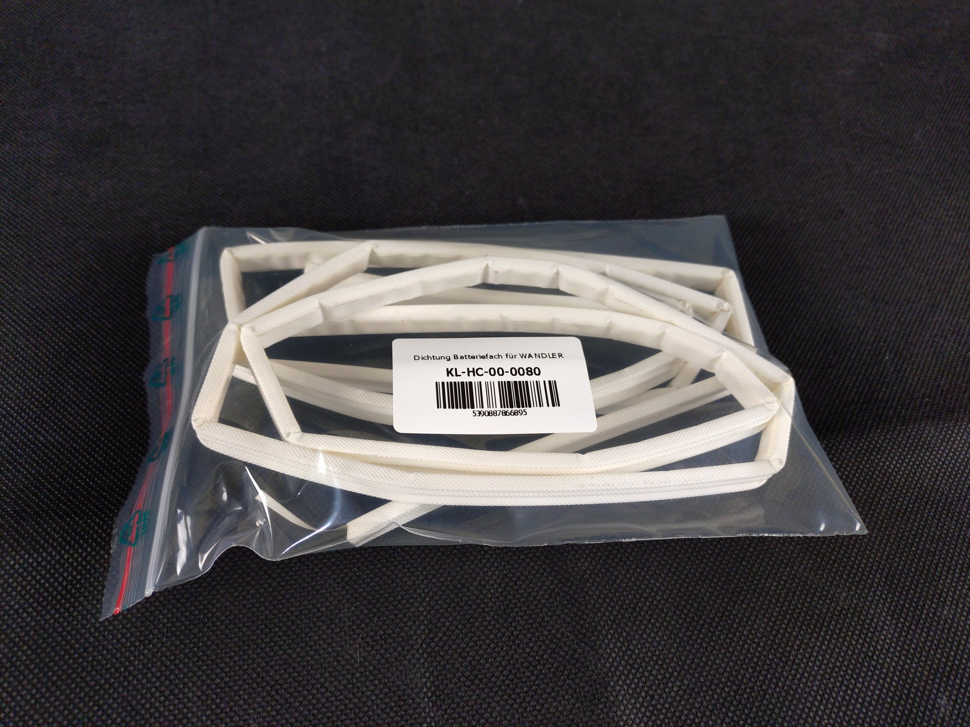 Dichtung für das Batteriefach, hochwertiges Zubehör für WANDLER Elektroroller, sorgt für Geräuschreduktion und optimale Fahrtqualität, Dichtung Batteriefach